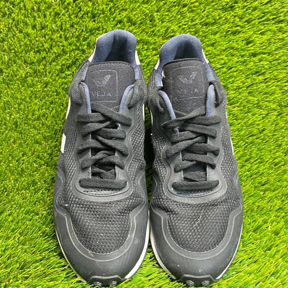 Veja SDU RT B-Mesh Womens Size 8 Black White Athletic Running Shoes Sneakers - Picture 5 of 10